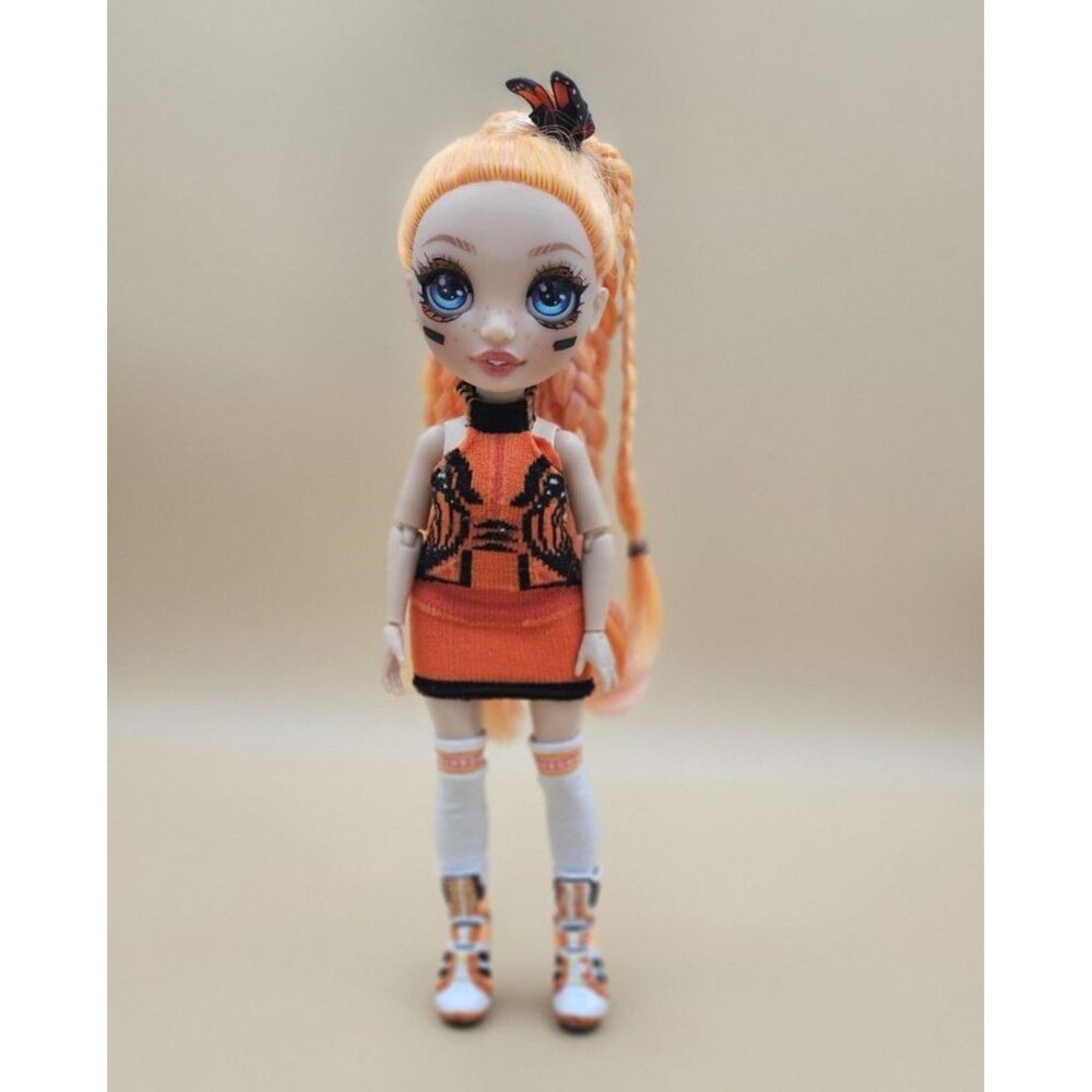 Rainbow High Jr High Poppy Rowan Doll Orange Butterfly Fashion MGA Loose